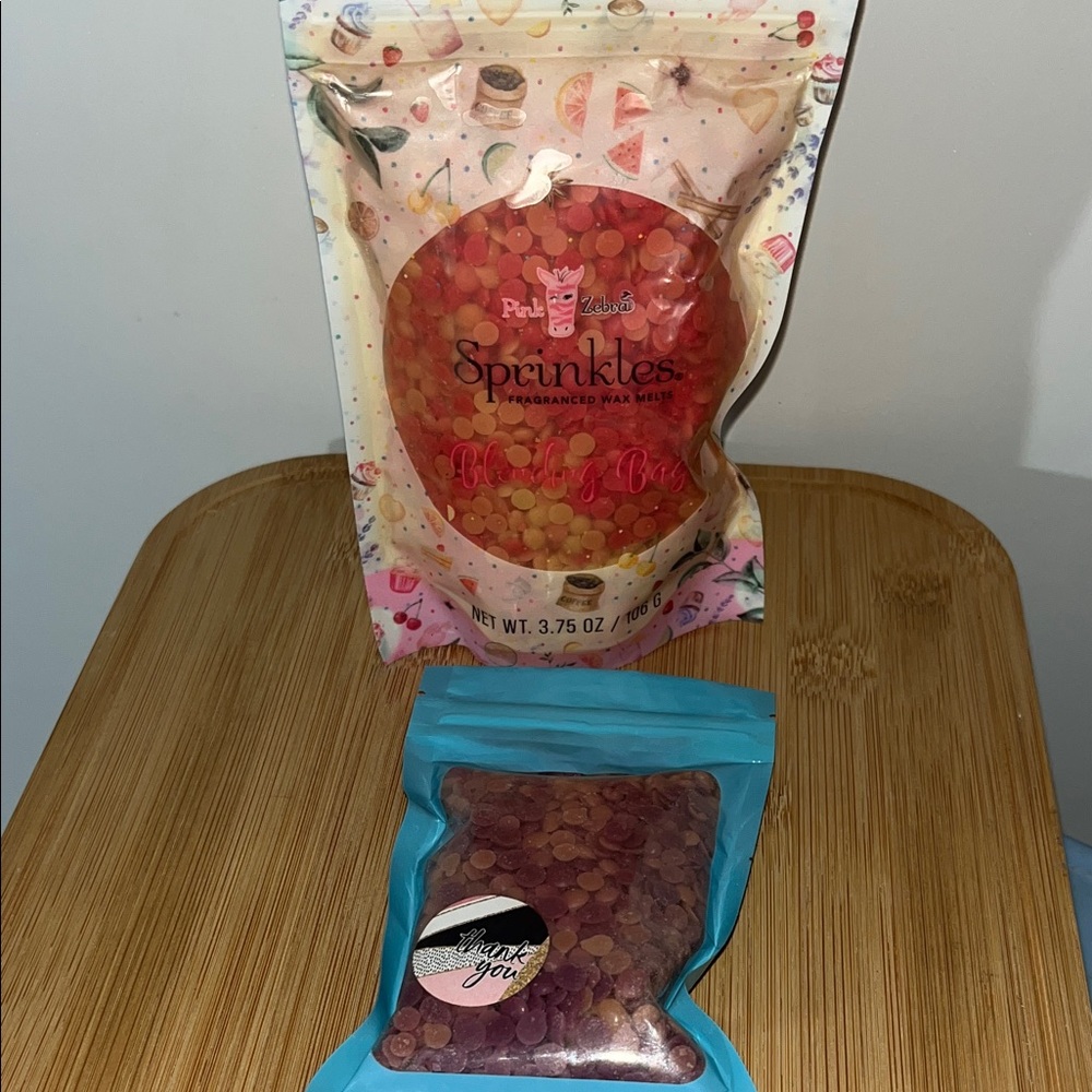 Zebra sprinkles wax melts bundle